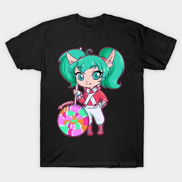 Lollipoppy T-Shirt by MeikosArt